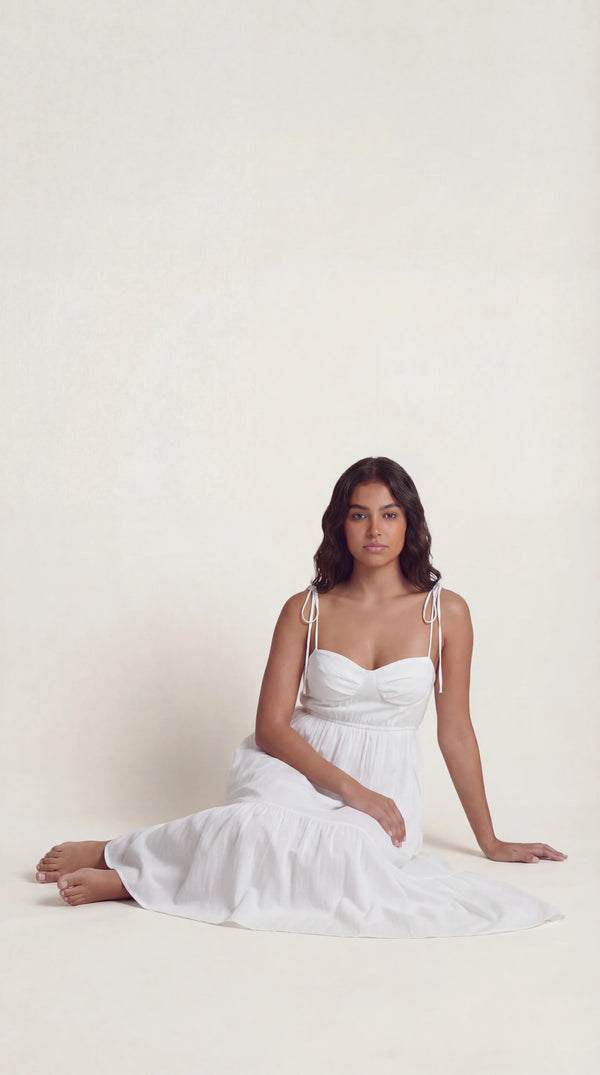 Tiered Maxi Dress Femme Grace