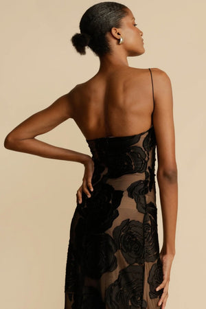 Amara One-Shoulder Floral Maxi Dress