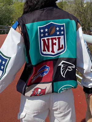 Elodie Color Block Trench Coat Jacket